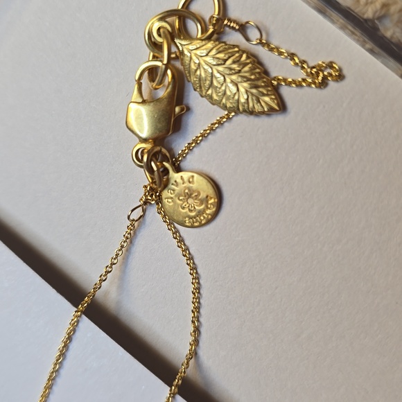 David Aubrey Chinese Dog Zodiac Charm Cluster Goldtone 16" Length - Picture 5 of 7